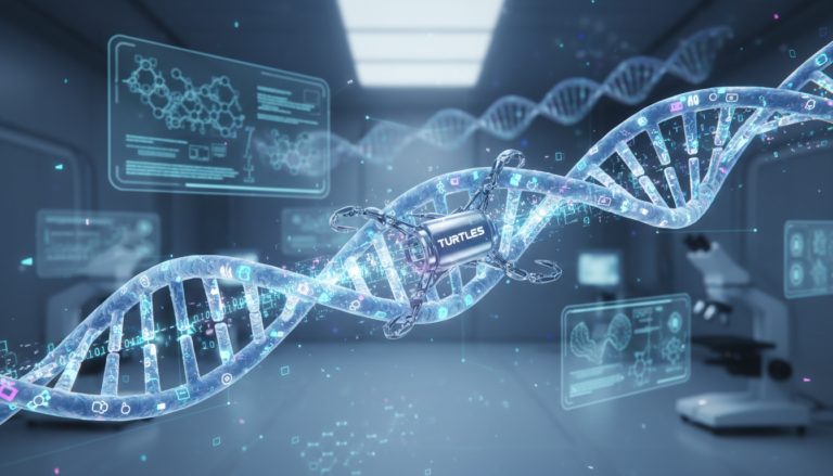 DNA jako nový pevný disk lidstva a technologie TURTLES