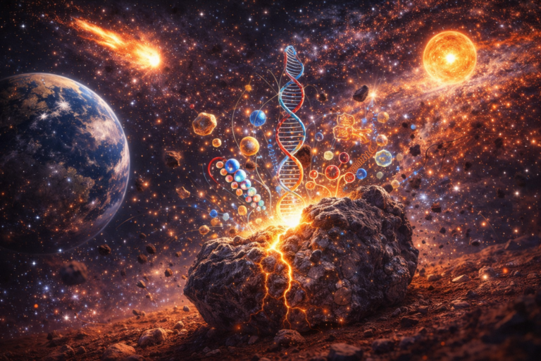 Murchisonský meteorit: kosmický materiál starší než Země a chemie života