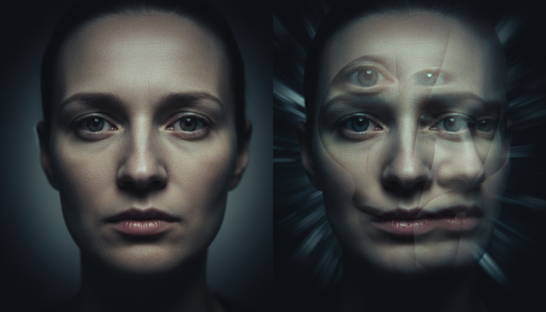 Periferní vidění a zkreslení obličejů: vědecké vysvětlení, proč mozek deformuje tváře mimo střed zorného pole