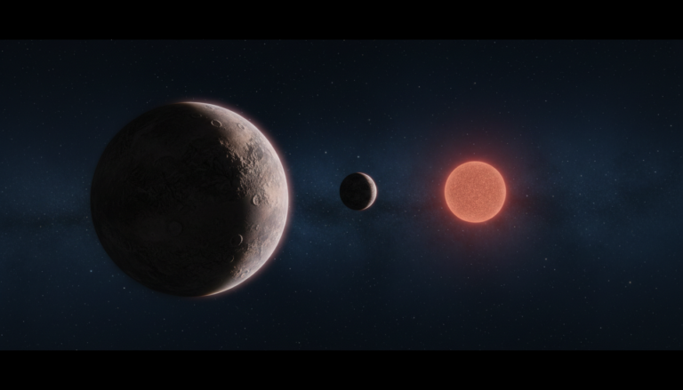 GJ 1002 b a GJ 1002 c. Dva kamenné světy v těsném sousedství Země