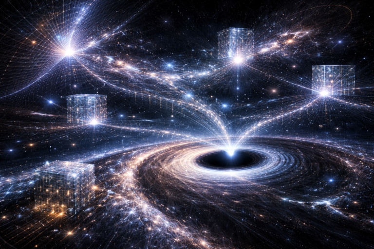 Je gravitace projevem zpracování informace? Hypotéza, která zpochybňuje klasický obraz reality