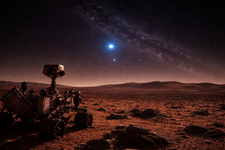 Země viděná z Marsu: fotografie, která mění perspektivu lidstva