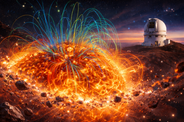 Magnetické pole Slunce: jak umělá inteligence vytváří trojrozměrné mapy a zlepšuje předpověď kosmického počasí