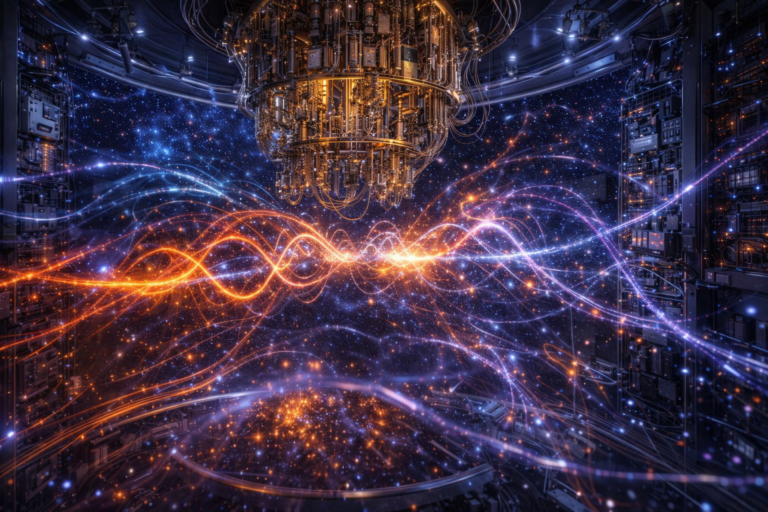 Skryté nitě vesmíru: co nám kvantová simulace Googlu skutečně naznačila