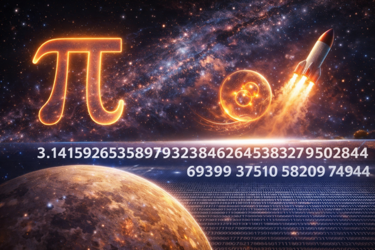 Číslo pí v kosmonautice: proč NASA nepotřebuje nekonečnou přesnost