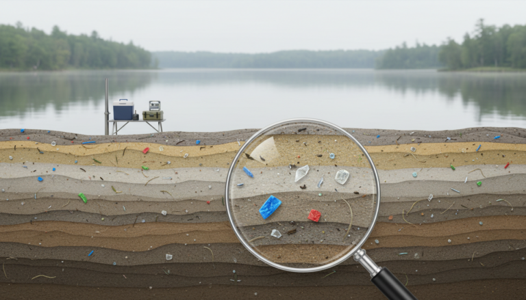 Mikroplast i ve vrstvách Země starších než samotný plast