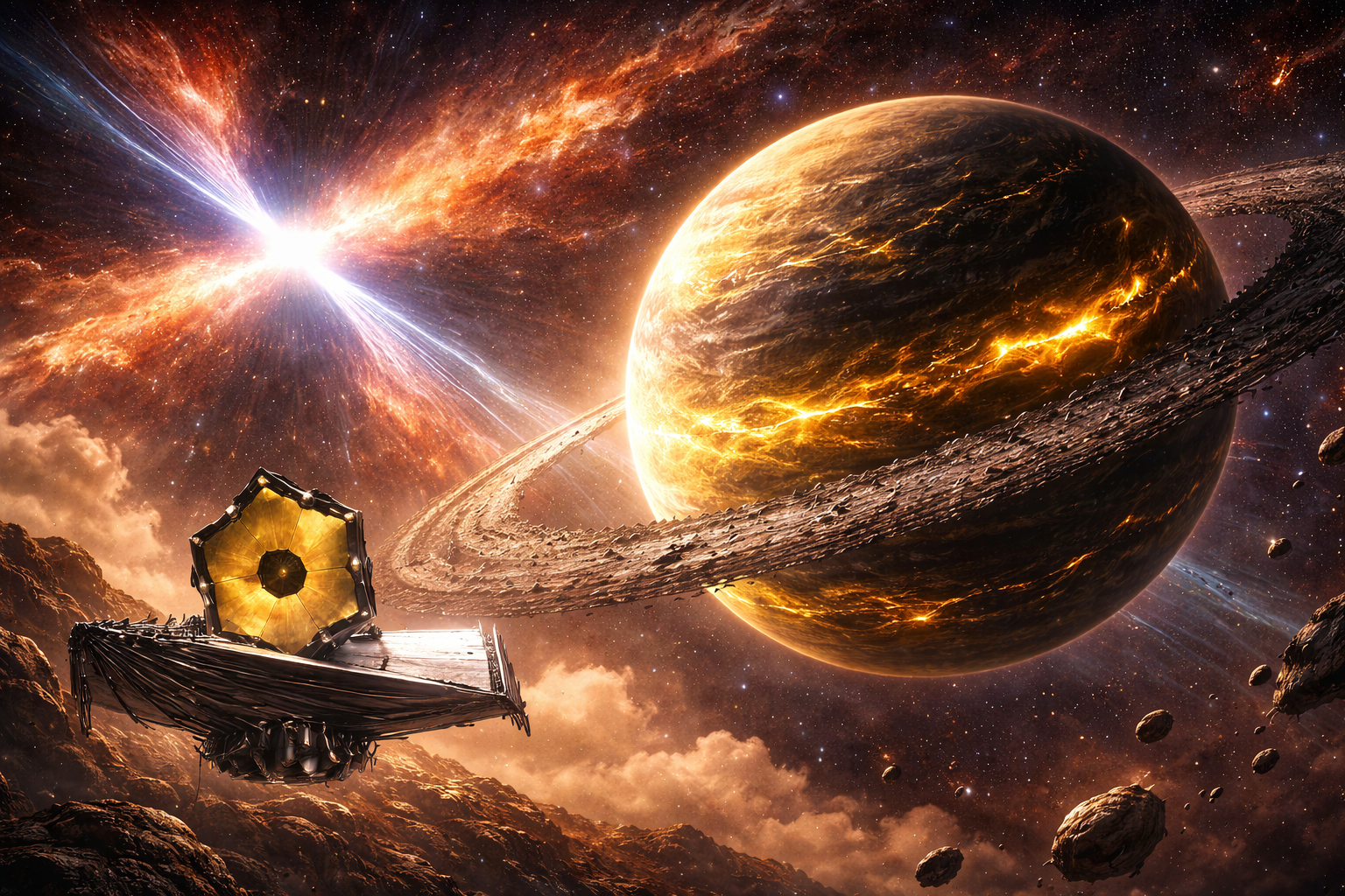 Exoplaneta u pulsaru černá vdova