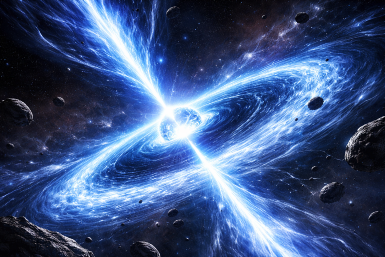 Exoplaneta u pulsaru odhalená teleskopem Jamese Webba a její extrémní původ