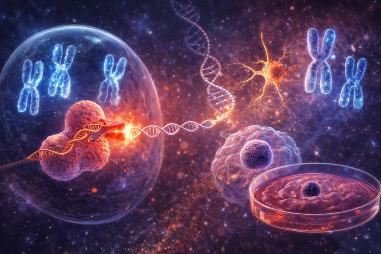 CRISPR u Downova syndromu: vědci odstranili nadbytečný chromozom 21 v lidských buňkách