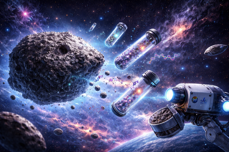 Asteroid Bennu a původ života na Zemi: vzorky mise OSIRIS-REx odhalují stavební kameny života ve Sluneční soustavě